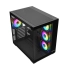 Revenger Air Space BTF Mesh Full Tower Black ATX Gaming Desktop Case with 4 ARGB Fan